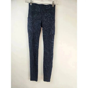 Lululemon Speed Up Tights 27 Imch Inseam Blue Size 2.